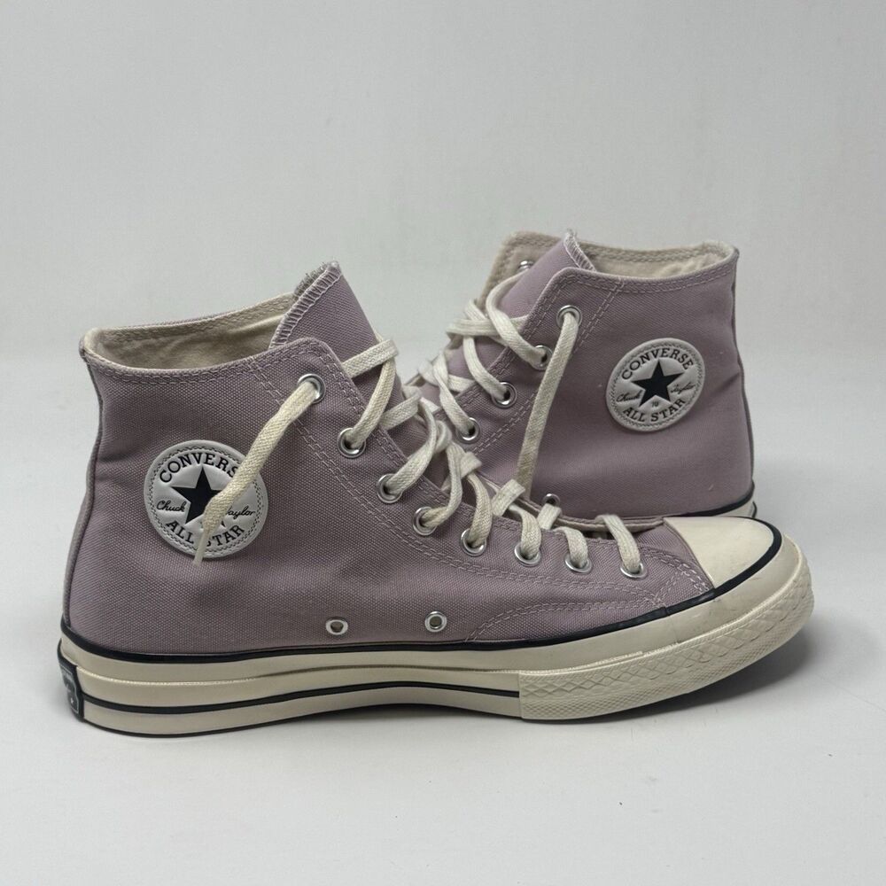 Converse Chuck 70 All Star Mens 9.5 Mauve Purple Canvas High Top Shoes Sneakers